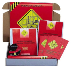 Marcom - Forklift, Powered Industrial Truck Safety, Multimedia Training Kit - 28 Minute Run Time DVD, English and Spanish - Americas Industrial Supply