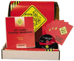 Marcom - DOT HazMat General Awareness, Multimedia Training Kit - 17 Minute Run Time DVD, English and Spanish - Americas Industrial Supply