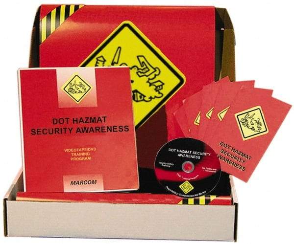 Marcom - DOT HazMat Security Awareness, Multimedia Training Kit - DVD, English - Americas Industrial Supply