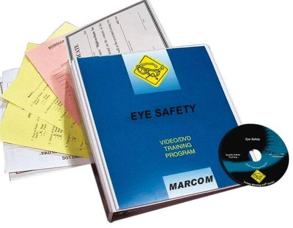 Marcom - Eye Safety, Multimedia Training Kit - 15 Minute Run Time DVD, English - Americas Industrial Supply