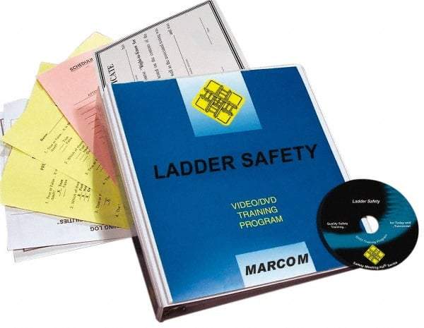 Marcom - Ladder Safety, Multimedia Training Kit - DVD, English - Americas Industrial Supply