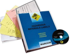 Marcom - Hazardous Materials Labels, Multimedia Training Kit - 22 Minute Run Time DVD, English and Spanish - Americas Industrial Supply