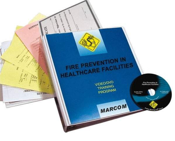 Marcom - Fire Prevention in Healthcare Facilities, Multimedia Training Kit - 19 Minute Run Time DVD, English and Spanish - Americas Industrial Supply