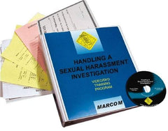 Marcom - Handling a Sexual Harassment Investigation, Multimedia Training Kit - 20 Minute Run Time DVD, English and Spanish - Americas Industrial Supply