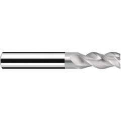 Fraisa - 1/8, 1/4" LOC, 1/8" Shank Diam, 2" OAL, 3 Flute Solid Carbide Square End Mill - Americas Industrial Supply