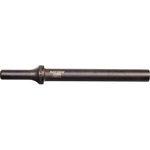 Mayhew - 6" OAL, Tapered Punch Chisel - Round Drive, Round Shank, Steel - Americas Industrial Supply