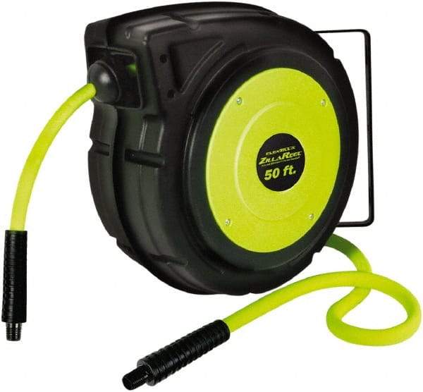 Legacy - 50' Spring Retractable Hose Reel - 150 psi, Hose Included - Americas Industrial Supply