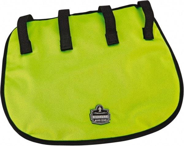 Ergodyne - Size Universal Cooling Neck Protector - Cotton & PVA, Lime, Solid Pattern - Americas Industrial Supply