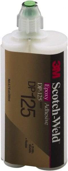 3M - 400 mL Syringe Two Part Epoxy - 25 min Working Time, Series DP125 - Americas Industrial Supply