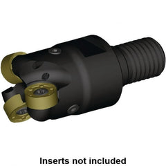Kennametal - 20mm Cutting Diam, 29mm Shank Diam, 1.26" Max Depth of Cut, Modular Connection Indexable Copy End Mill - 3 Inserts, RN.J1204M0.. Insert, KDR Toolholder, Steel, Through Coolant - Americas Industrial Supply