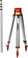 Johnson Level & Tool - Laser Level Tripod - Use With 5/8 Inch, 11 Threaded Laser Levels - Americas Industrial Supply