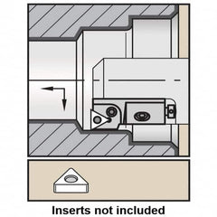 Kennametal - Series Kenlever, Left Hand Cut, 50mm Min Bore Diam, Boring Cartridge - 20mm Back of Bar to Cutting Edge, Insert Style TN.. 160408, TN.. 332, 55mm OAL, 90° Lead Angle - Americas Industrial Supply