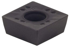 Kennametal - SPET3125 GB2 Grade KCK15 Carbide Milling Insert - TiN/TiCN/Al2O3 Finish, 5/32" Thick, 10mm Inscribed Circle, 0.8mm Corner Radius - Americas Industrial Supply
