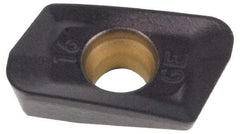 Kennametal - EP1016 Grade KCPK30 Carbide Milling Insert - TiN/TiCN/Al2O3 Finish, 0.1476" Thick, 1.6mm Corner Radius - Americas Industrial Supply