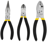 STANLEY® 3 Piece Basic Plier Set - Americas Industrial Supply