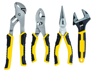 STANLEY® 4 Piece Plier & Adjustable Wrench Set - Americas Industrial Supply