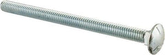 Value Collection - 5/16-18 UNC 4-1/2" Length Under Head, Standard Square Neck, Carriage Bolt - Grade 5 Steel, Zinc-Plated Finish - Americas Industrial Supply