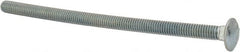 Value Collection - 5/16-18 UNC 6" Length Under Head, Standard Square Neck, Carriage Bolt - Grade 5 Steel, Zinc-Plated Finish - Americas Industrial Supply