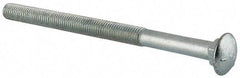 Value Collection - 5/8-11 UNC 9" Length Under Head, Standard Square Neck, Carriage Bolt - Grade 5 Steel, Zinc-Plated Finish - Americas Industrial Supply