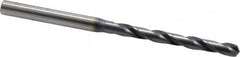 OSG - #7 130° Powdered Metal Jobber Drill - V Finish, Right Hand Cut, Spiral Flute, Straight Shank, 96mm OAL, Standard Point - Americas Industrial Supply