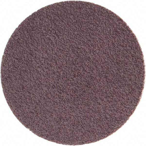 Standard Abrasives - 1-1/2" Disc Diam, 80 Grit, Aluminum Oxide Quick Change Disc - Type P Attaching System, Coated, Red, Medium Grade, 25,000 RPM - Americas Industrial Supply