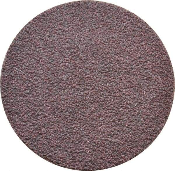 Standard Abrasives - 2 Inch Diameter, 50 Grit Aluminum Oxide Quick Change Disc - Type P Attaching System, Red, Coarse Grade, 25,000 Max RPM - Americas Industrial Supply