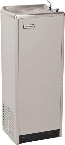 Halsey Taylor - 4 GPH Cooling Capacity Deluxe Floor Standing Water Cooler & Fountain - Heavy Gauge, 105 Max psi, 120 VAC Volts, 230 Watts, 2.5 Full Load Amperage, Vinyl Clad Steel - Americas Industrial Supply