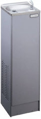 Halsey Taylor - 9.6 GPH Cooling Capacity Compact Floor Standing Water Cooler & Fountain - Vinyl Cabinet, 535 Watts, 5.8 Full Load Amperage, 0.16 hp - Americas Industrial Supply