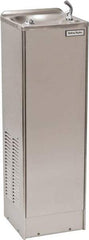 Halsey Taylor - 2.8 GPH Cooling Capacity Economy Floor Standing Water Cooler & Fountain - In-Wall, 105 Max psi, 120 VAC Volts, 230 Watts, 2.5 Full Load Amperage, Stainless Steel - Americas Industrial Supply