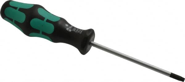 Wera - 5 Piece T10 to T30 Ergonomic Handle Torx Driver Set - T10, T15, T20, T25, T30 - Americas Industrial Supply