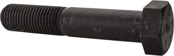 Value Collection - 1-3/4 - 5 UNC, 9-1/2" Length Under Head Hex Head Cap Screw - Partially Threaded, Grade 8 Alloy Steel, Uncoated, 2-5/8" Hex - Americas Industrial Supply