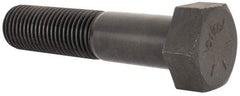 Value Collection - 2 - 4-1/2 UNC, 9" Length Under Head Hex Head Cap Screw - Partially Threaded, Grade 8 Alloy Steel, Uncoated, 3" Hex - Americas Industrial Supply