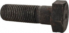 Value Collection - 1-3/4 - 5 UNC, 5-1/2" Length Under Head Hex Head Cap Screw - Partially Threaded, Grade 5 Steel, Uncoated, 2-5/8" Hex - Americas Industrial Supply