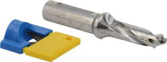 Iscar - 0.512" to 0.528" Diam, 3xD, 1.53" Max Depth, 5/8" Shank Diam, 4.12" OAL, Replaceable-Tip Drill - FCP, ICK, ICK-2M, ICM, ICP, iCP-2M Insert, 84147313 Toolholder, Series SumoCham - Americas Industrial Supply