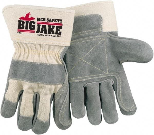 MCR Safety - Size XL, ANSI Cut Lvl A3, Cut Resistant Gloves - White/Gray - Americas Industrial Supply
