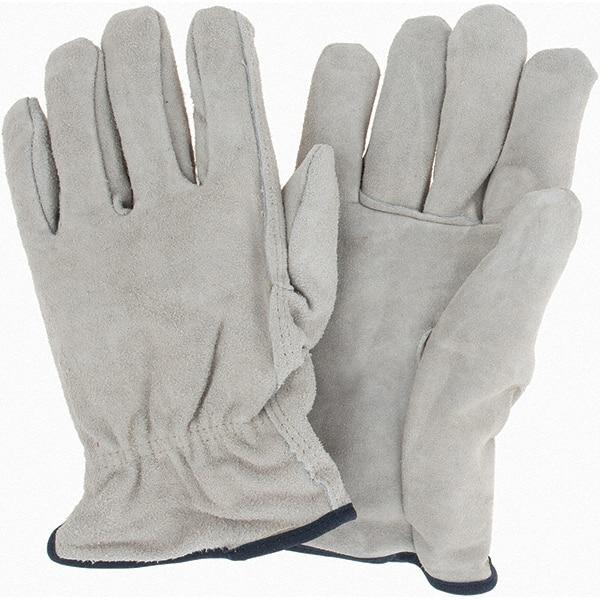 MCR Safety - Size XL Work Gloves - Slip-On Cuff, Brown, Paired - Americas Industrial Supply