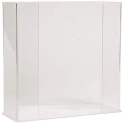 PRO-SAFE - Table and Wall Mount Disposable Glove Dispenser - 10-3/8 Inch Wide x 3-3/4 Inch Deep x 10-1/4 Inch High, Clear - Americas Industrial Supply