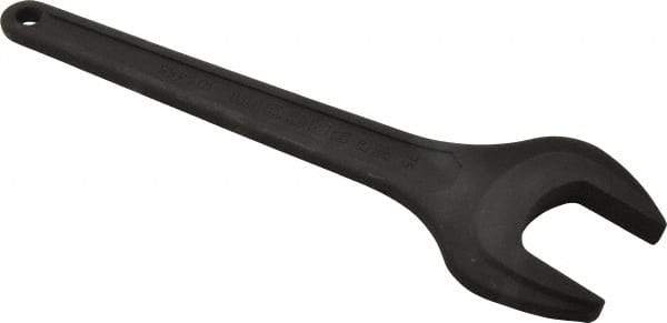 Facom - 75mm Standard Service Open End Wrench - 19-11/16" OAL, Single End, Black Finish, 15° Head Angle - Americas Industrial Supply