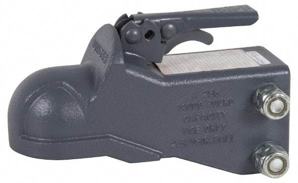 Bulldog - 2-5/16" Ball Size Adjustable Channel Hitch Coupler - 14,000 Lb Max Capacity, Primed Finish - Americas Industrial Supply