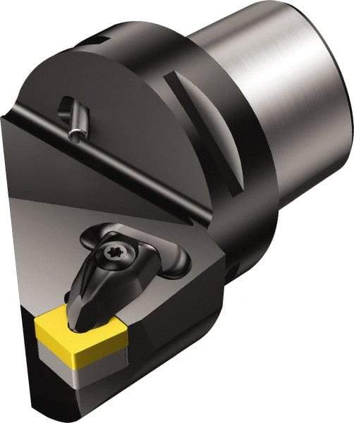 Sandvik Coromant - Right Hand Cut, Size C8, CNMG 19 06 12 & CNMG 643 Insert Compatiblity, External Modular Turning & Profiling Cutting Unit Head - 55mm Ctr to Cutting Edge, 80mm Head Length, Through Coolant, Series T-Max P - Americas Industrial Supply
