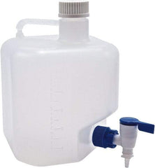 Dynalon Labware - 5 L Carboy - Polypropylene, Translucent, 10.6" High x 7-1/2" Diam, 45mm Cap - Americas Industrial Supply