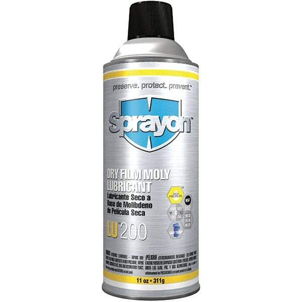 Sprayon - Multipurpose Lubricants & Penetrants - 16 OZ DRY MOLY LUBE LUBRICANT & RUST PREVENT - Americas Industrial Supply