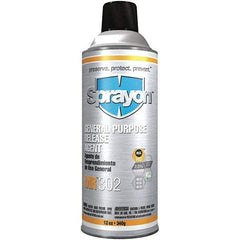 Krylon - 12 Ounce Aerosol Can, General Purpose Mold Release - Food Grade, Silicone Composition - Americas Industrial Supply