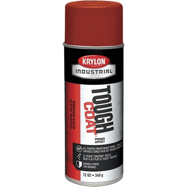 Krylon - 16 oz High Gloss Red Oxide Rust Control Primer - 20 to 25 Sq Ft Coverage - Americas Industrial Supply