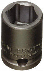 Proto - 3/8" Drive 23mm Standard Impact Socket - 6 Points, 1-3/32" OAL - Americas Industrial Supply