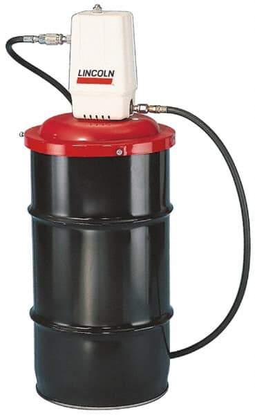 Lincoln - Grease Lubrication Aluminum Air-Operated Pump - For 120 Lb Container - Americas Industrial Supply