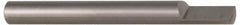 Accupro - 5/16 Inch Diameter, 2-1/2 Inch Overall Length, 1/2 Inch Split Length, Solid Carbide, Squared Split End Carbide Blank - Single End - Americas Industrial Supply