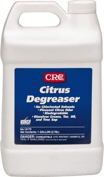 CRC - 1 Gal Bottle Cleaner/Degreaser - Liquid, Citrus & Petroleum Distillate, Citrus - Americas Industrial Supply