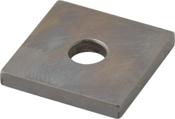 Mitutoyo - 0.127" Square Steel Gage Block - Accuracy Grade 0, Includes Certificate of Inspection - Americas Industrial Supply