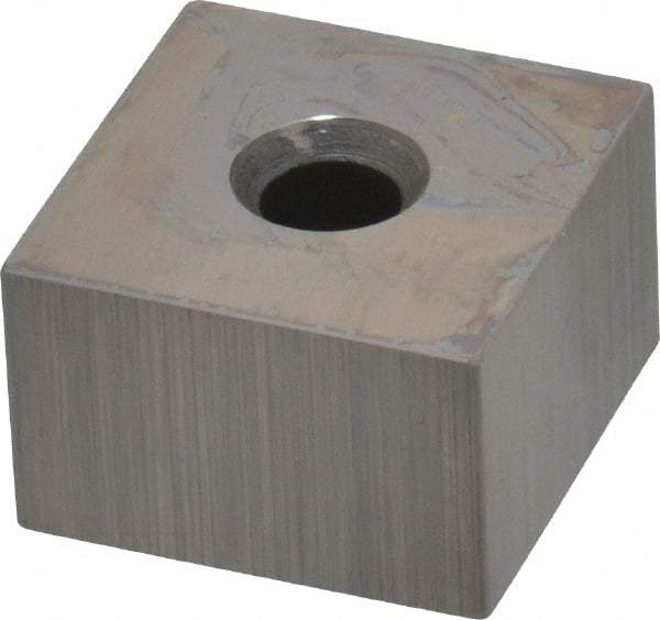 Mitutoyo - 0.6" Square Steel Gage Block - Accuracy Grade 0, Includes Certificate of Inspection - Americas Industrial Supply